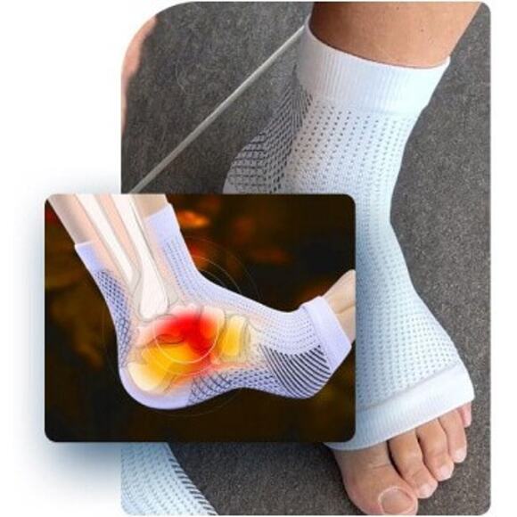 Compression Socks Sooth Relieve NWT size Large White Name Brand  Quality - Picture 3 of 3